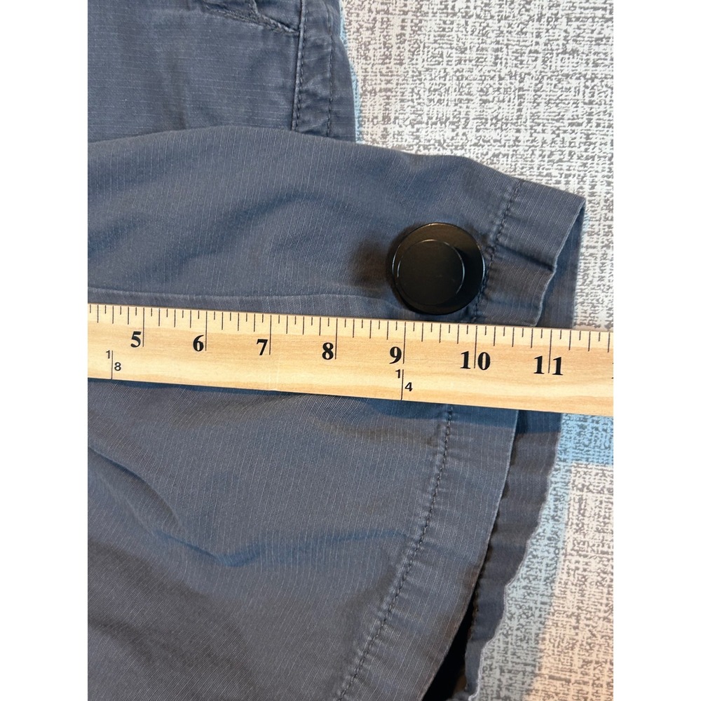 London Fog Mens Gray‎ Cargo Shorts Size 34 Casual Outdoor Cotton Blend 6-Pocket - Picture 5 of 5